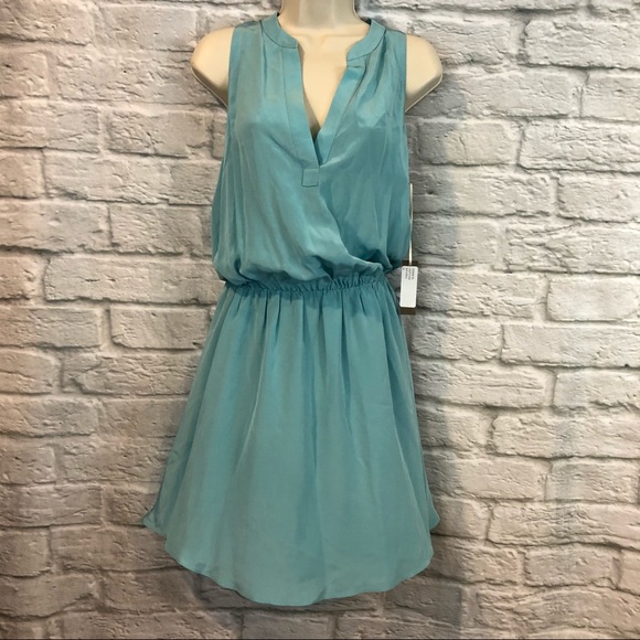 NWT Rory Beca Neptune Riviera Silk Flounce Dress - Picture 13 of 16